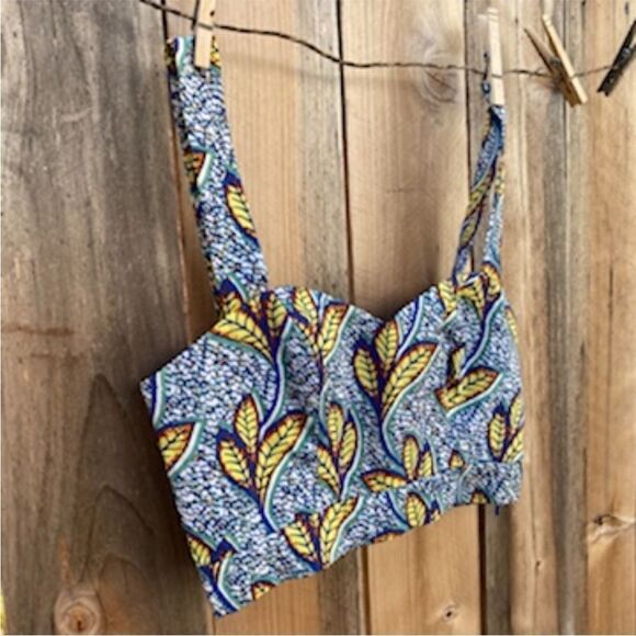 Zara tribal print crop top size XS - Picture 5 of 9